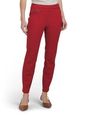 JULES & LEOPOLD Ponte Pull On Slim Leg Ankle Pants